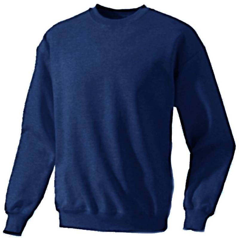 Buzo Cuello Redondo Friza Azul T S
