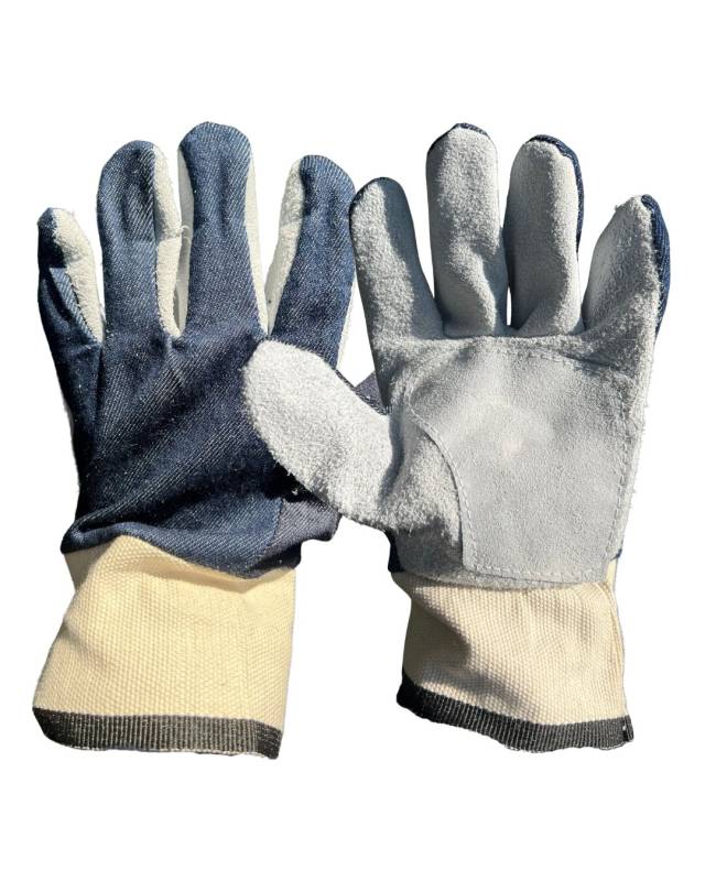 Guante Americano Descarne Combinado Dorzo De Jean Certificado
