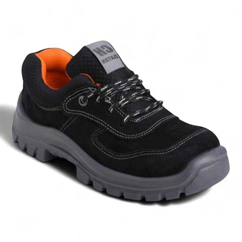 Zapatilla Industrial Con Puntera De Acero